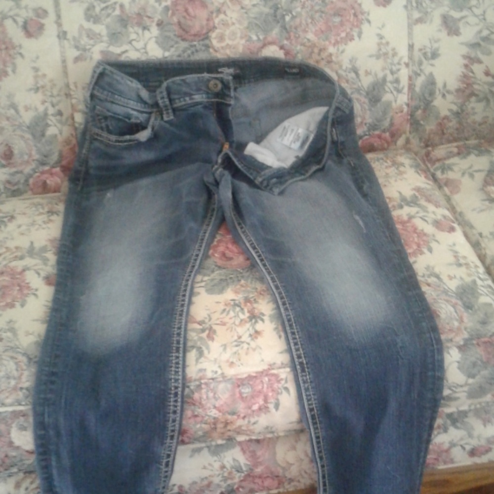 Silver Suki Jeans